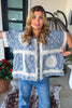 Prairie Keepsake Top - Blue