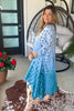Dapple Haven Button Duster - 100% Cotton - Blue