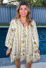 Cobble Stone Mornings Dress - Green
