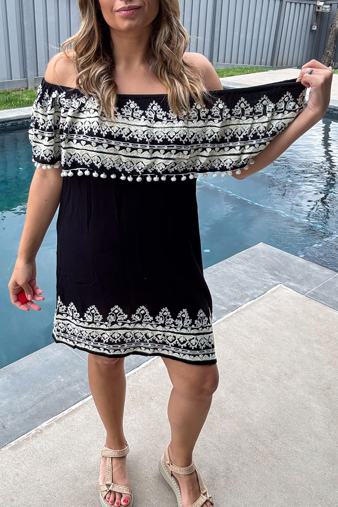 AHB EXCLUSIVE: Beautiful Reflection Tunic - Black