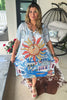 Sole d’Arte Italian Tunic Dress - Made in Italy - Light