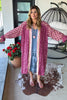Electric Orchard Kimono - Magenta