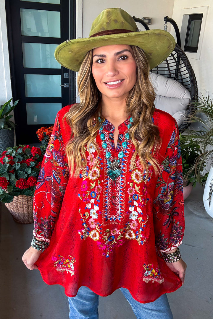 Love Story Top - Red