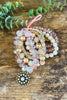Sweetheart Shine Bracelet Set - Pink/Gold