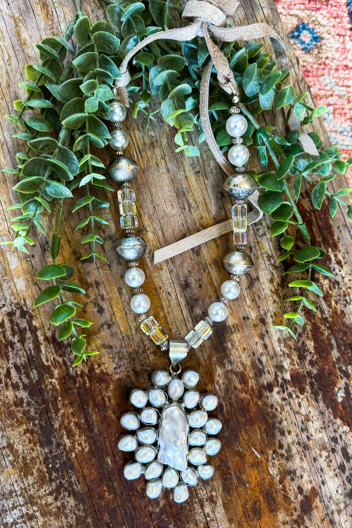 Handmade Freshwater Baroque Pearl Necklace