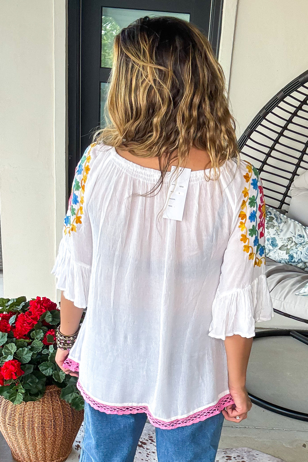 AHB EXCLUSIVE: Sweet Talker Tunic - White