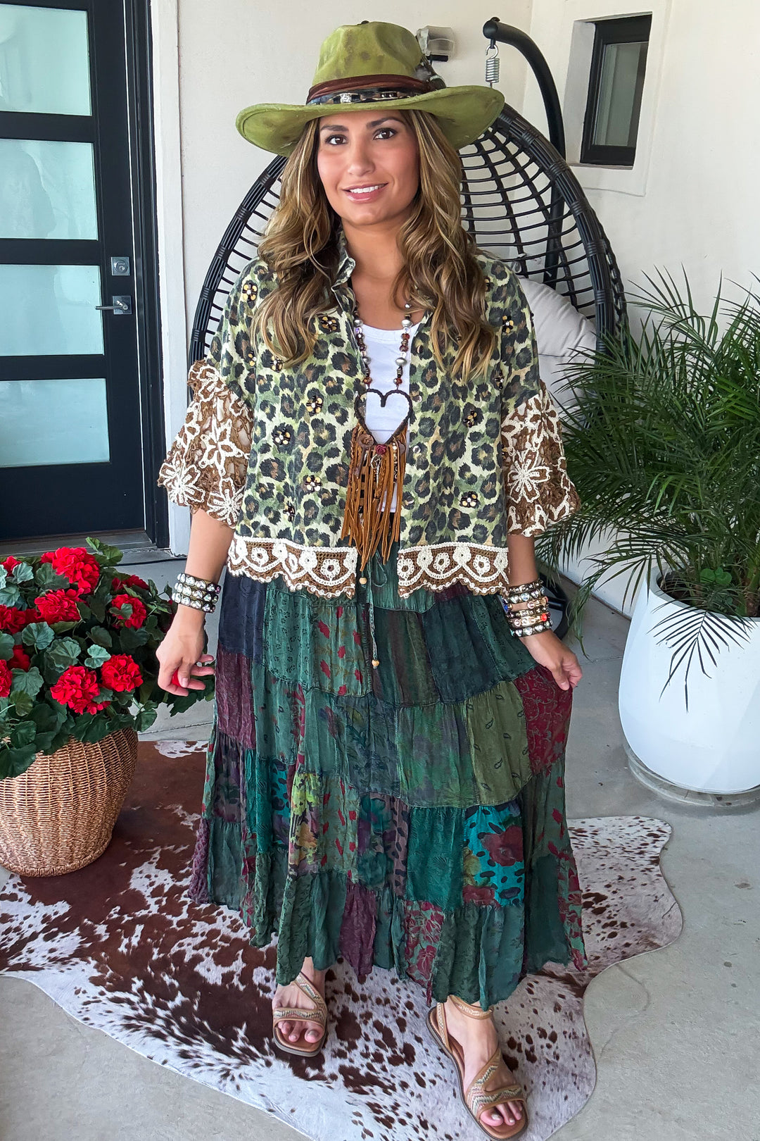 Bee Wild And Free Jacket - Leo - 100% COTTON