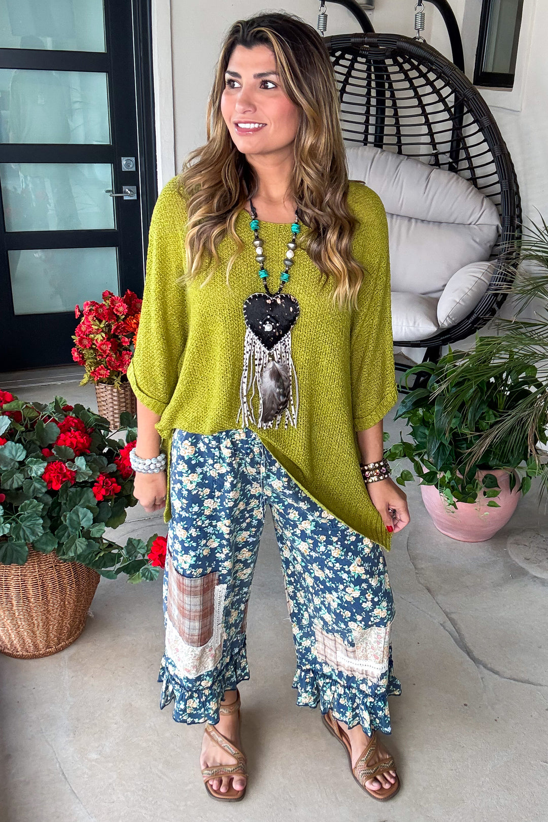 Shoreline Glow Sweater - Green Tea