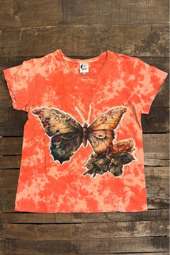 Moon Dance Tee -  Flutter Away - 100% Cotton