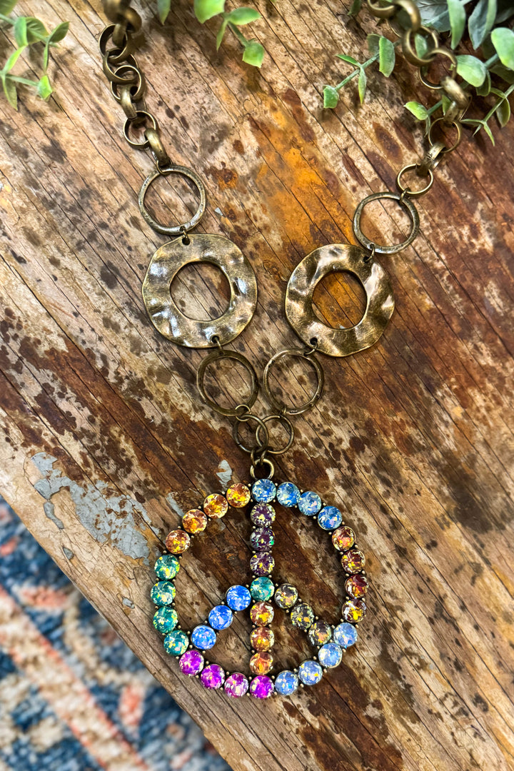 Peace Sign Necklace