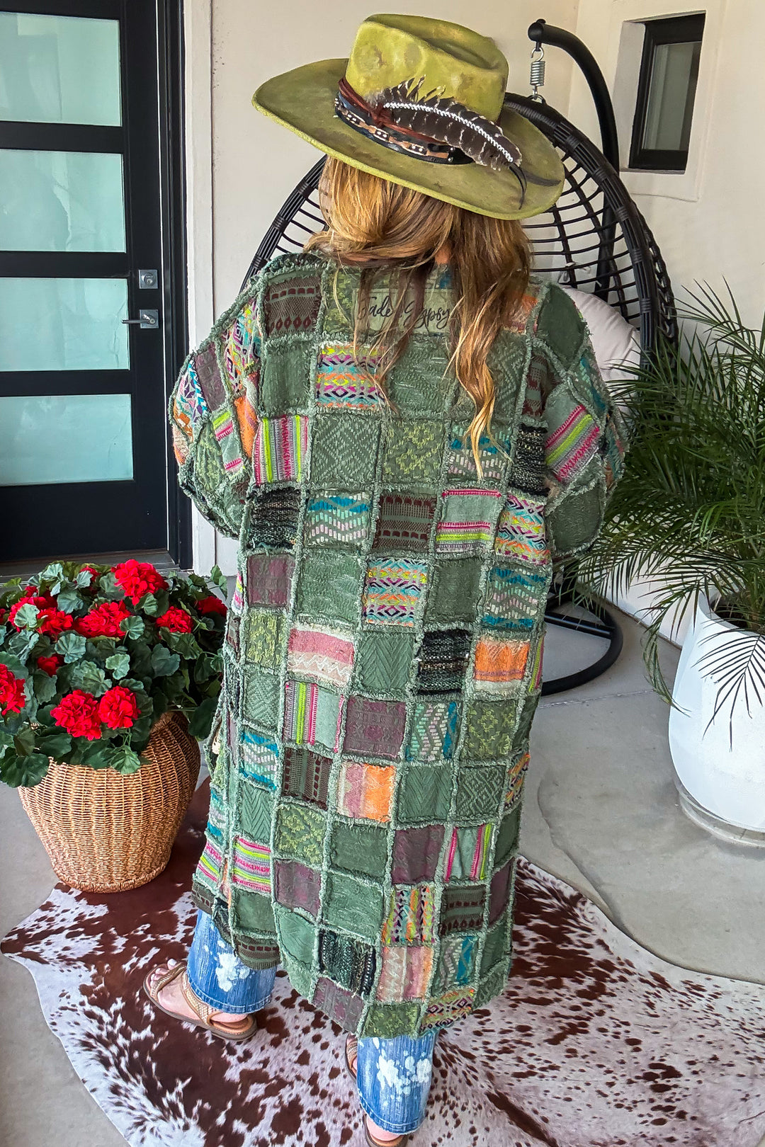 Patchwork of Many Colors Duster - 100% Cotton