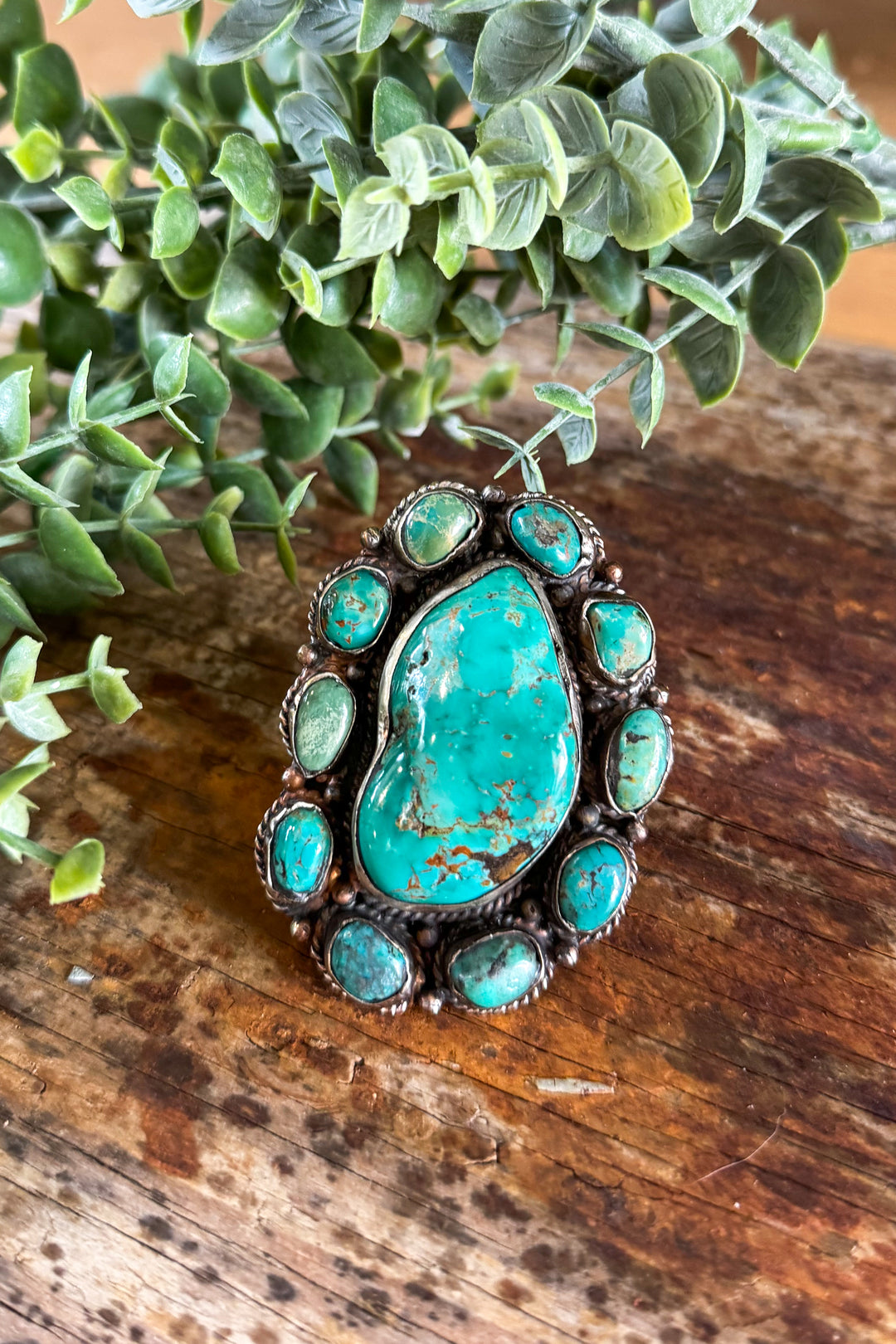 One of a Kind Turquoise Ring - Made in Texas