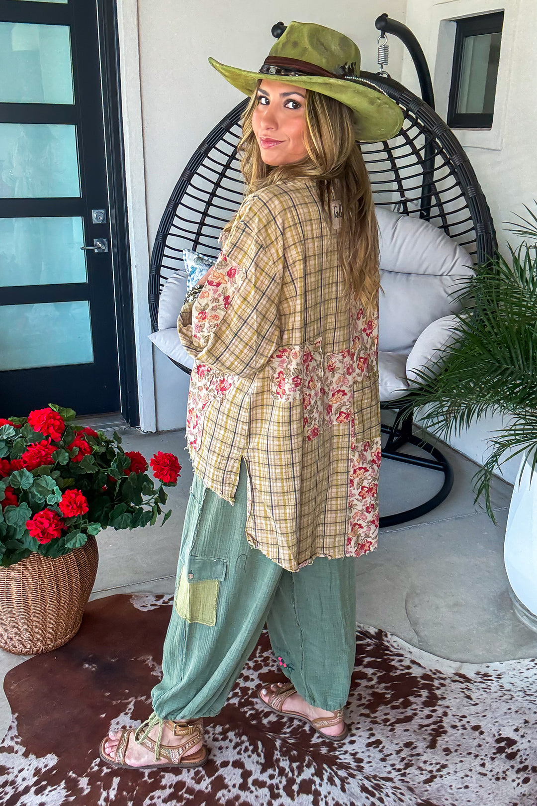 Wildflower Fountain Jacket - 100% Cotton