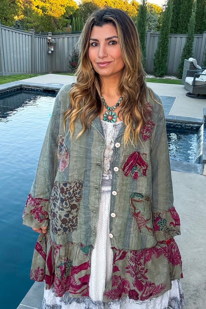Pale Rosewood Duster - 100% Cotton