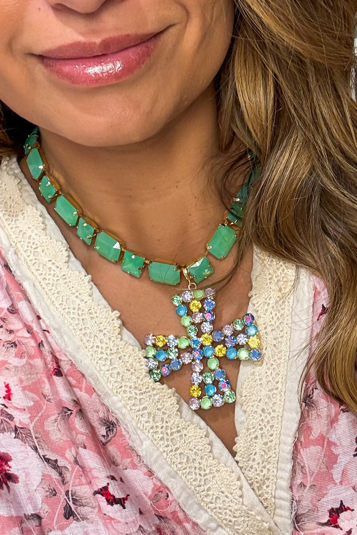 WAFA Caravaggio Necklace - Mint