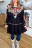 The Closer You Get Dress - Black - SALE