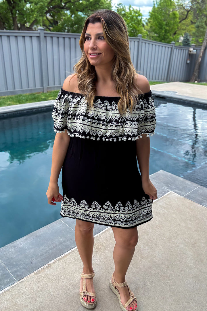 AHB EXCLUSIVE: Beautiful Reflection Tunic - Black