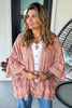 Terra Cotta Spice Cardigan - 100% Cotton - Rust 