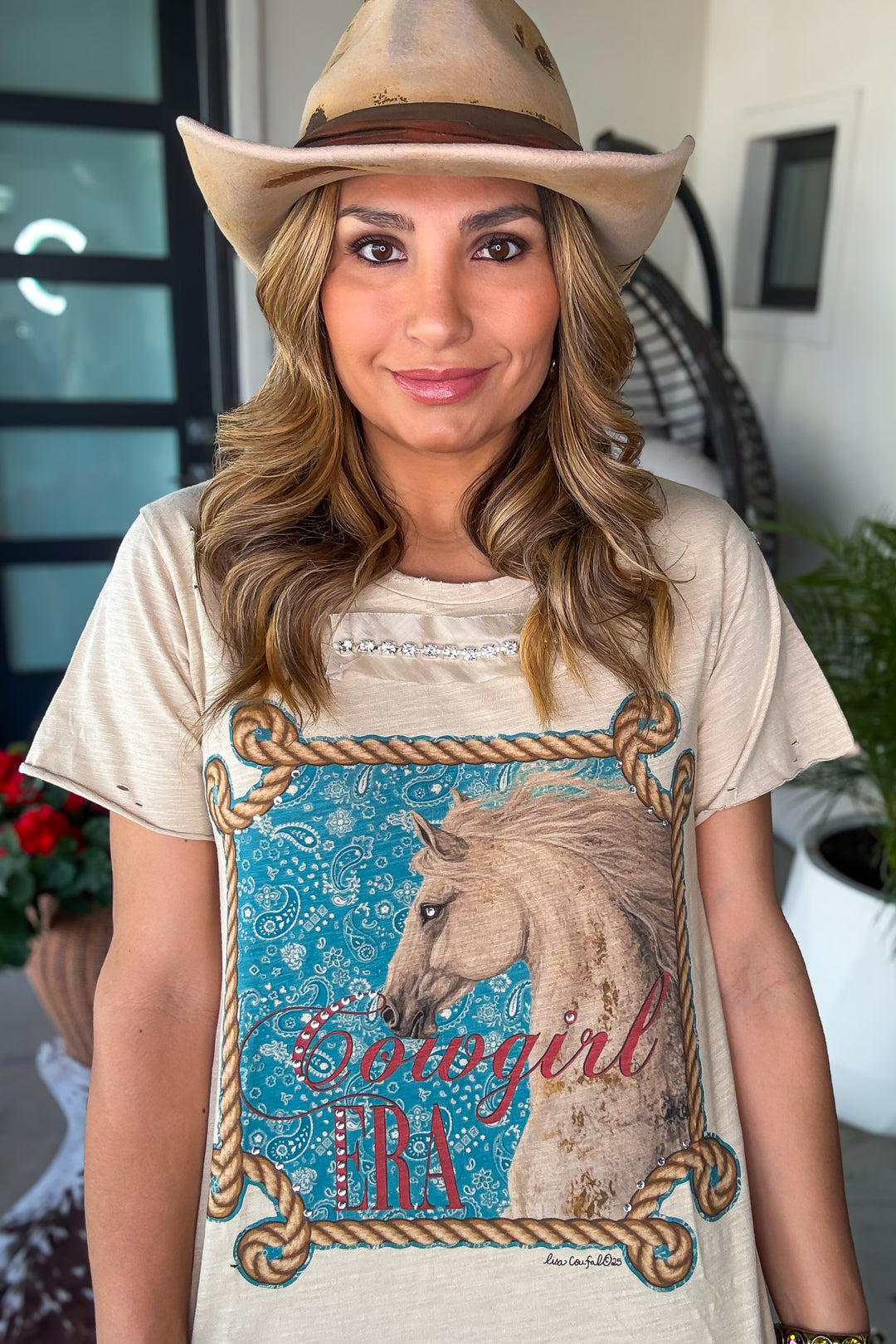 In My Cowgirl Era Tee - 100% Cotton - Made in USA