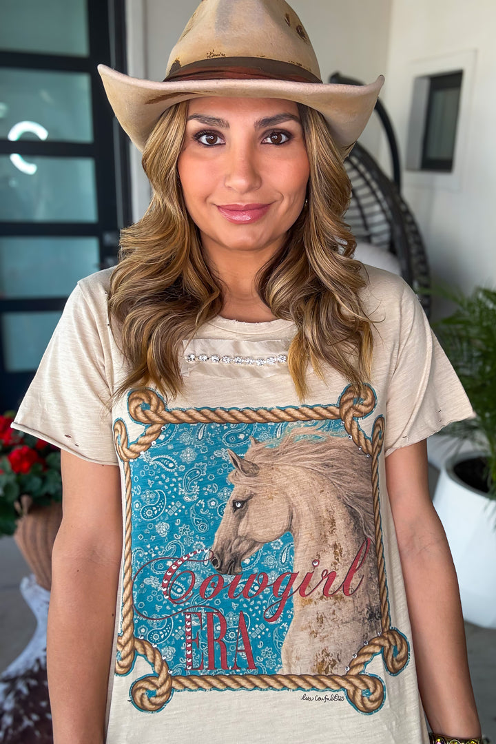 In My Cowgirl Era Tee - 100% Cotton - Made in USA