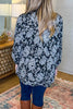 Always Included Top - Black Ivory . - SALE