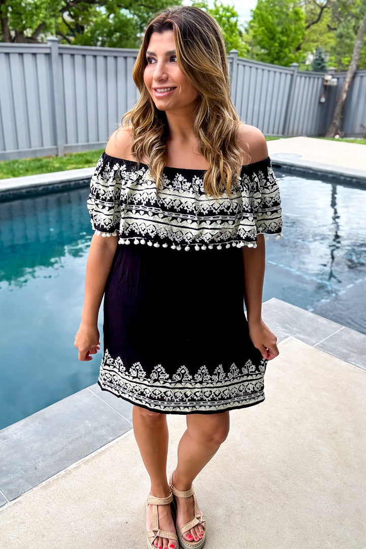 AHB EXCLUSIVE: Beautiful Reflection Tunic - Black