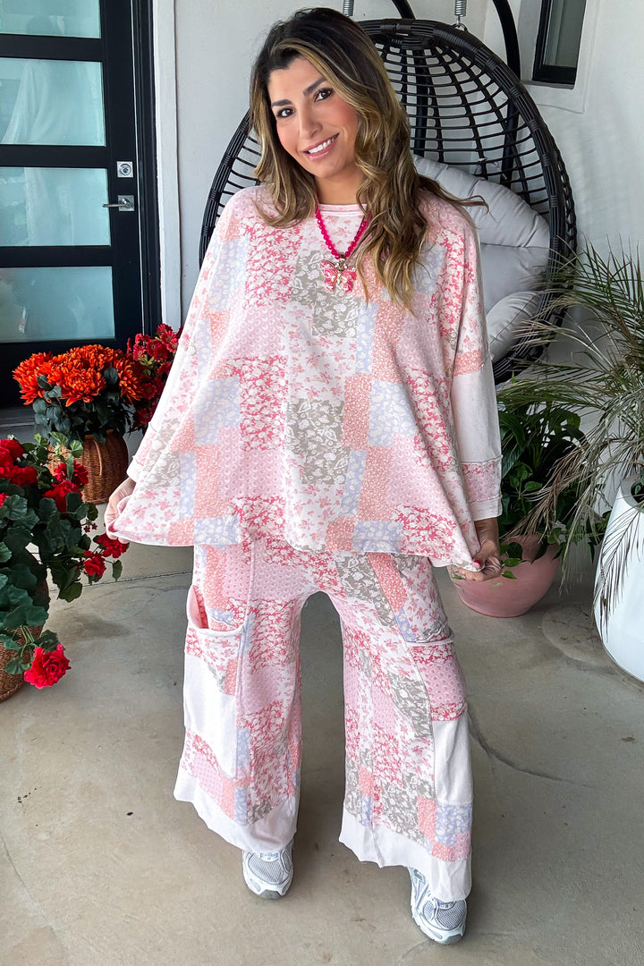 Whimsical Charm Pants - 100% Cotton - Blush