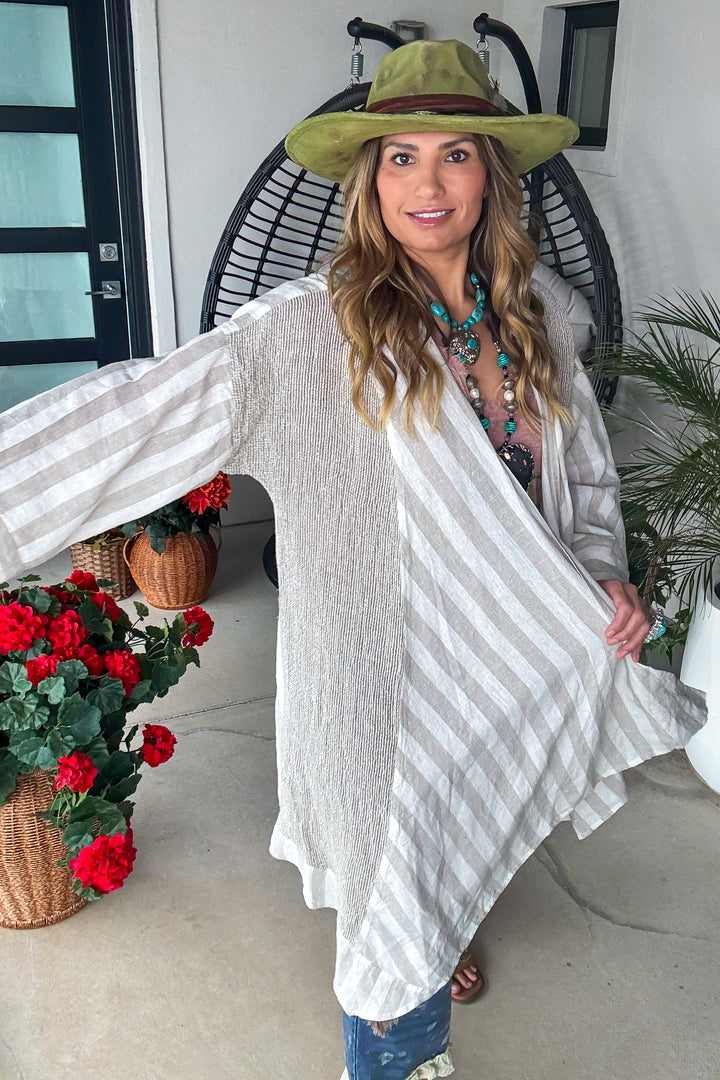 Desert Dawn Cardigan - Natural