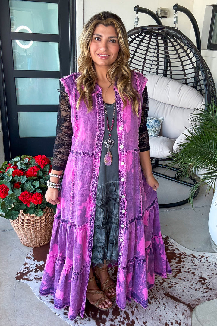 Magnolia Moon Dress/Duster - Pink