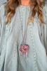 Riverstone Lace Tunic - 100% Cotton - Dusty Mint