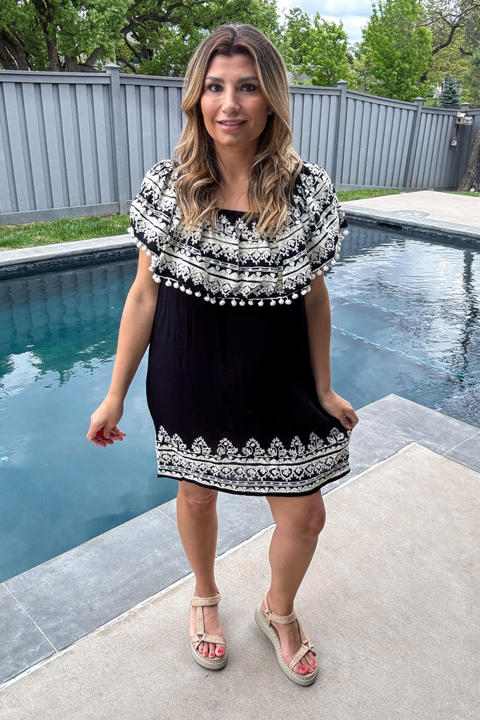 AHB EXCLUSIVE: Beautiful Reflection Tunic - Black