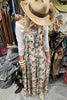 Roses and Dreams Maxi Dress - 100% Cotton - MADE IN USA