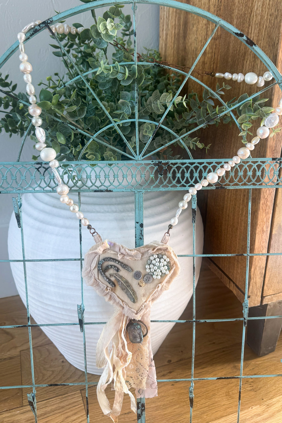 Handmade Prayer Pocket Necklace
