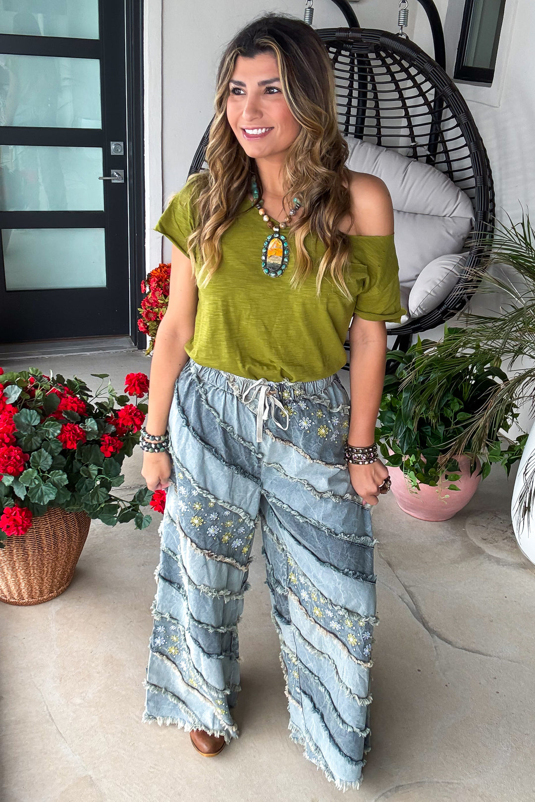 Daisy Daydreams Pants - 100% Cotton