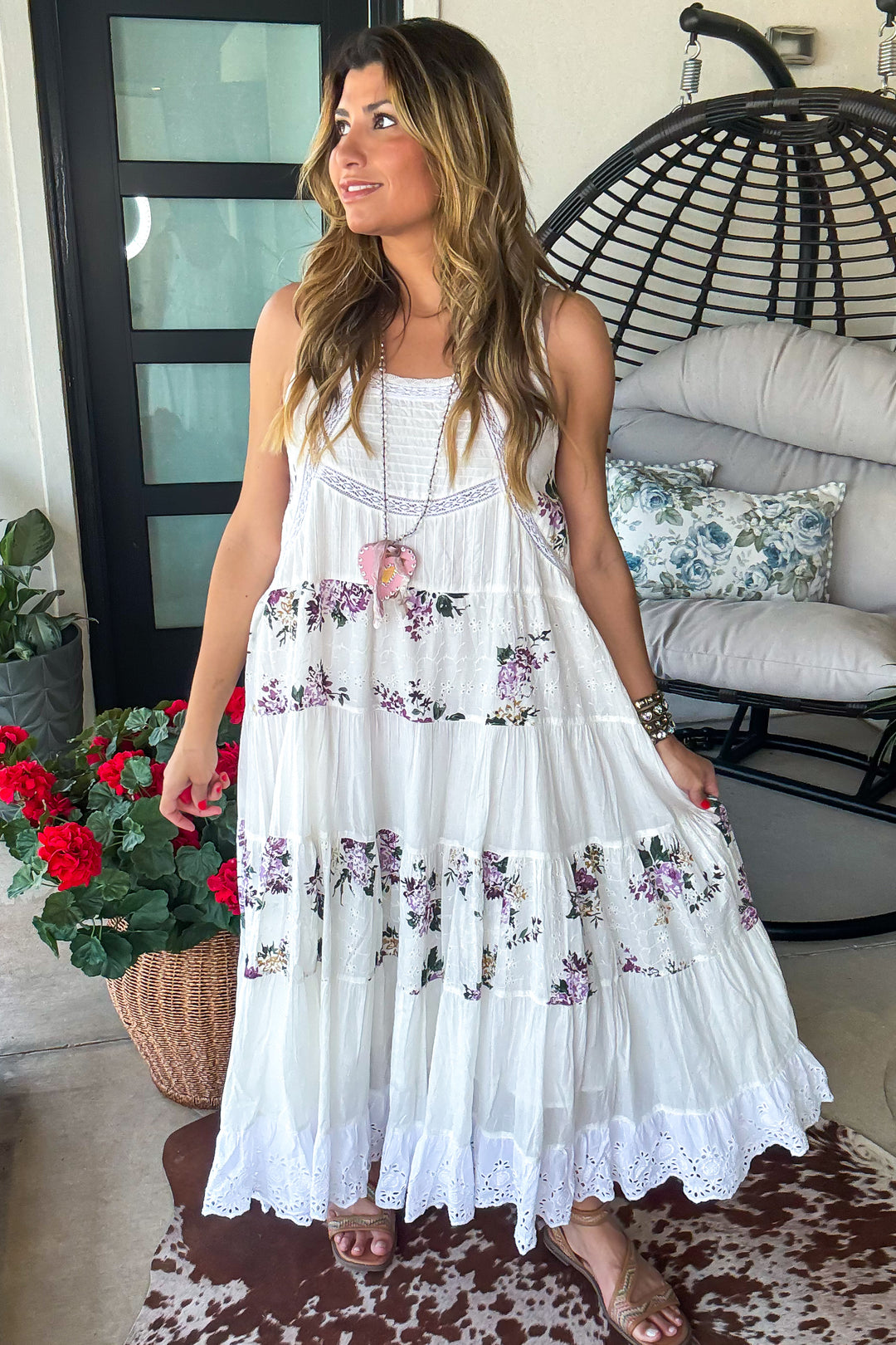 Floral Dreams Dress - 100% Cotton