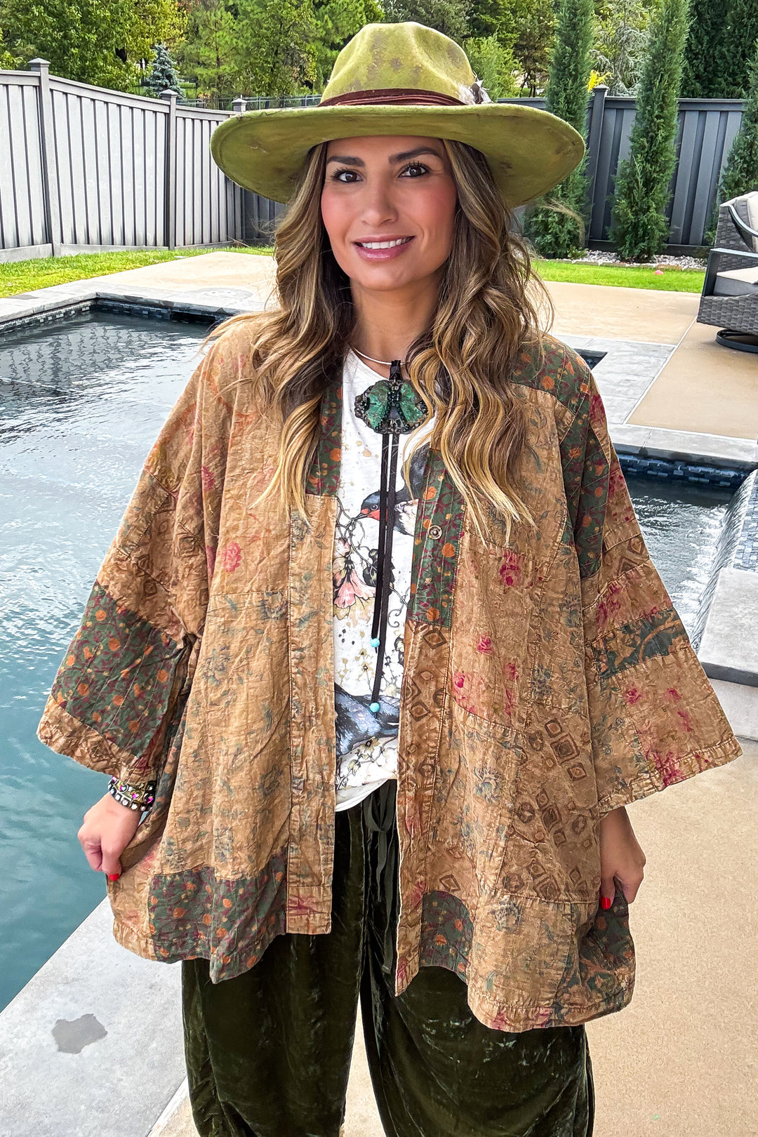 Golden Meadow Cardigan - 100% Cotton