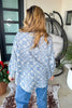 Paisley Chateau Button Down Top - Blue