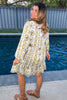 Cobble Stone Mornings Dress - Green