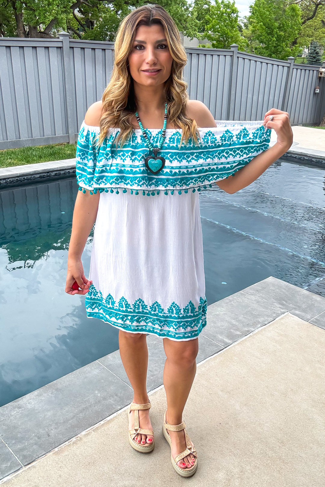 AHB EXCLUSIVE: Beautiful Reflections Dress - White