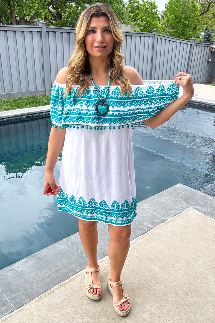 AHB EXCLUSIVE: Beautiful Reflections Dress - White