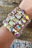Sunset Shine Stretch Bracelet - Gold  (EACH SOLD SEPARATELY)