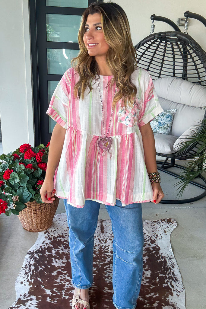 Daydream Drifter Oversized Top - Multi