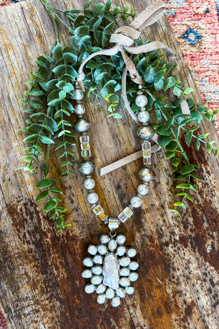 Handmade Freshwater Baroque Pearl Necklace