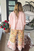 Timeless Romance Top - 100% Cotton - Pink