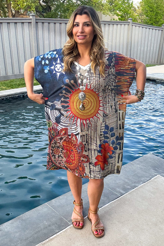 Sole d’Arte Italian Tunic Dress - Made in Italy