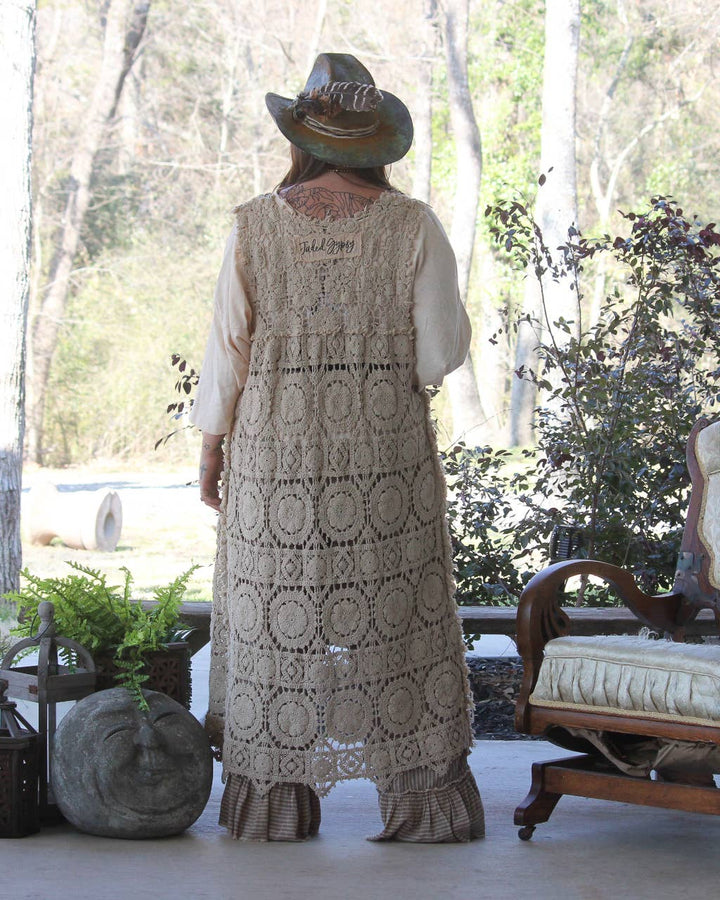 PRE ORDER:Soulful Feeling Vest Duster - 100% COTTON - MADE IN USA