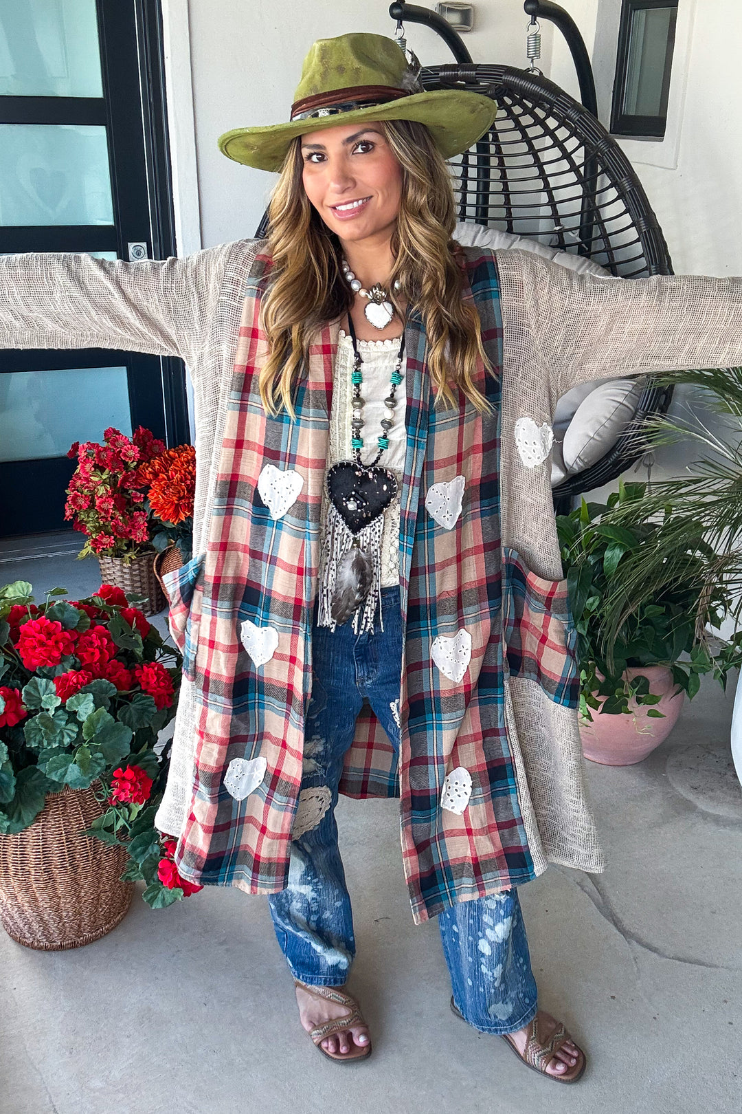 Fall Dreaming Duster - 100% Cotton