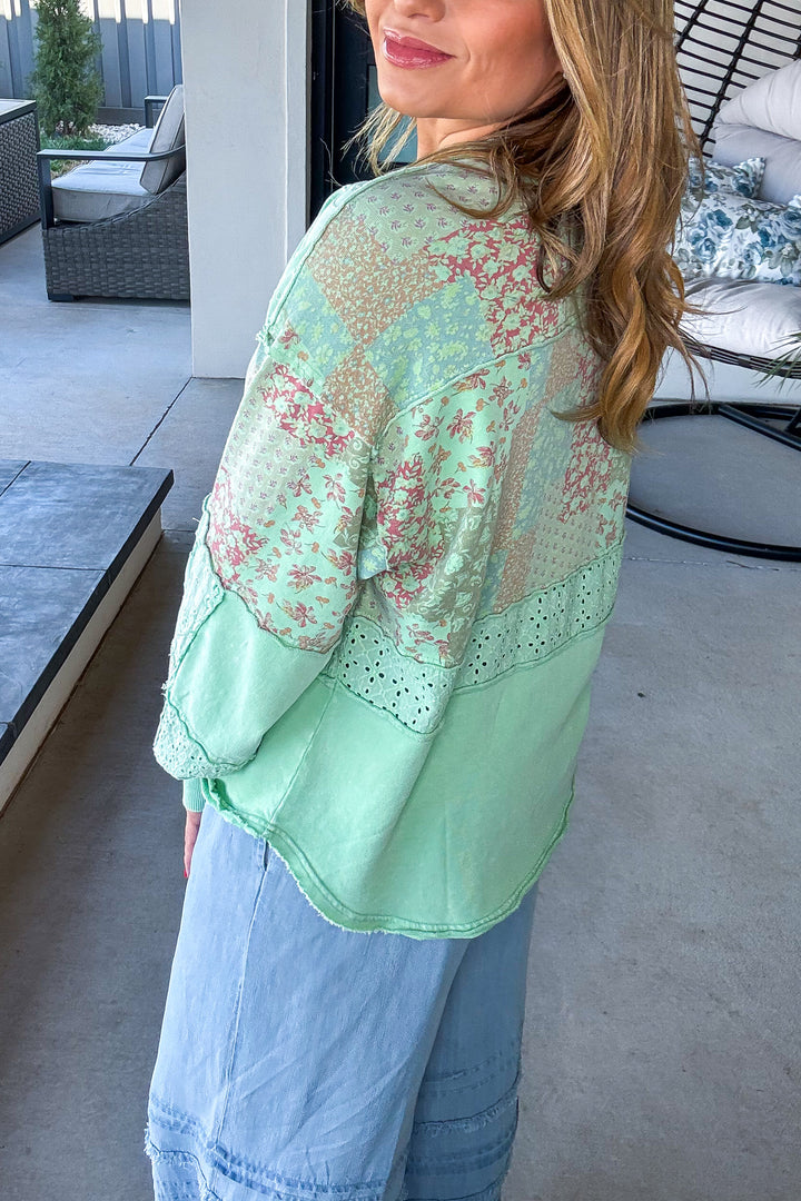 Ruffle Bottom Jeans - Lt. Denim - SALE
