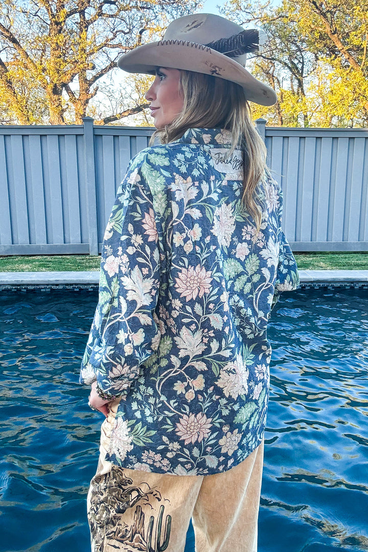 Wildflower Prairie Button-Up - 100% Cotton
