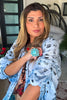 Dapple Haven Button Duster - 100% Cotton - Blue